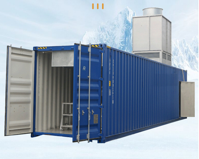 中雪集装箱式块冰机